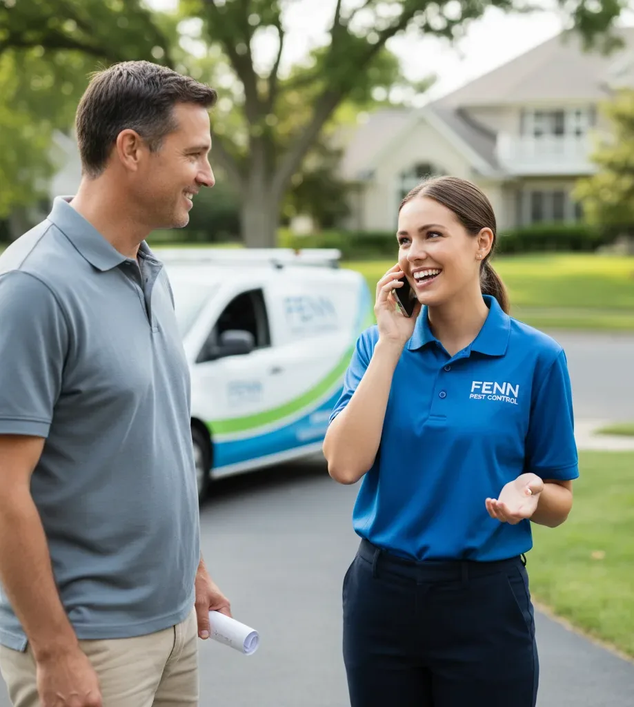 Fenn Pest Control customer support in Dunkirk